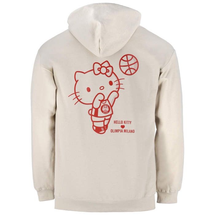 OLIMPIA MILANO FELPA CAPPUCCIO HELLO KITTY